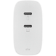 Зарядное устройство Native Union Fast GaN Charger PD 67W Dual USB-C Port, White (FAST-PD67-WHT-INT) - изображение 6