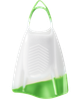 Ласти короткі TYR Hydroblade Fins, Green, S, Green - изображение 2