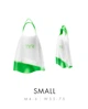 Ласти короткі TYR Hydroblade Fins, Green, S, Green - изображение 4