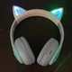 Беспроводные Bluetooth наушники кошачьи ушки HOCO W42 Cat ears headphones с микрофоном - изображение 1