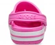 Сабо Crocs Bayaband Clog 39 яскраво-рожевий/білий 205089 - зображення 6