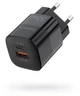 Зарядное устройство смартфона Choetech PD5006 33W fast charger QC3.0/PD/PPS Black - изображение 2