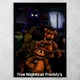 Плакат постер CupKit "Five Nights at Freddy's / П'ять ночей з Фредді" №27 А4 21х29,7 см - зображення 1