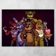 Плакат постер CupKit "Five Nights at Freddy's / Пять ночей с Фредди" №6 А4 21х29,7 см - изображение 1