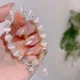 Браслет из бусин Бабочка, белый - изображение 1