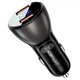 Зарядне автомобільне ACEFAST B7 QC 3.0 (2 USB/2,4A/45W) Чорний - изображение 1
