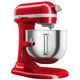 Кухонна машина KitchenAid Artisan 6,6л 5KSM70SHXECA з відкидним блоком червоний - изображение 3
