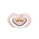 Набор пустышек силиконовых симметричных ROYAL BABY 2 шт. Розовых Canpol babies 6-18 мес (5903407993522) - изображение 3