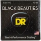 Cтруны для электрогитары DR STRINGS BLACK BEAUTIES ELECTRIC - BIG HEAVY (10-52) - изображение 1