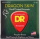 Струни для акустичної гітари DR STRINGS DRAGON SKIN ACOUSTIC - BLUEGRASS (12-56) - зображення 1