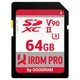 Карта памяти Goodram 64Gb IRDM PRO SDXC V90 UHS-II U3 (IRP-S9B0-0640R11) - изображение 1