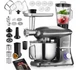 Кухонный планетарный комбайн Mozano Kitchen Assistant 2300 Вт с блендером и мясорубкой + Аксессуары + Книга рецептов Серый - изображение 1