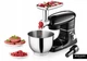 Кухонный планетарный комбайн Mozano Kitchen Assistant 2300 Вт с блендером и мясорубкой + Книга рецептов Черный с серебристым - изображение 5
