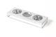 Harley&Cho Три миски на подставке Lunch Bar White wood + White, S - изображение 1