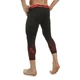 Штаны мужские компрессионные тайтсы мужские Jason Under Heroe 8252 размер 2XL (180-185см) Black-Red - изображение 4