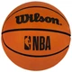 Мини-мяч баскетбольный для дриблинга Wilson NBA Dribbler 6 см коричневый (WTB1100PDQNBA) - изображение 2