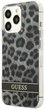 Панель Guess Leopard для Apple iPhone 13/13 Pro Gray (3666339047467) - зображення 1