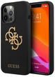 Панель Guess Silicone Logo для Apple iPhone 13/13 Pro Black (3666339024253) - зображення 1