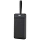 Power Bank XO PR157 PD20W+QC22.5W 40000mAh 3USB/Type-C/micro-USB/Lightning для пристроїв Чорний - изображение 1