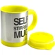 Чашка мішалка Self Stiring Mug Yellow (pa005) - зображення 3