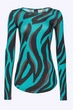Кофта женская Pinko L бирюзовый 100639 - изображение 1