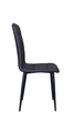 Стілець Max's furniture Мічіган 02 Чорний/Темно-коричневий - зображення 4