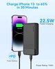 Повербанк power bank AsperX 20000mAh 22,5W Black - изображение 1