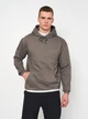 Худі утеплене на флісі чоловіче Just Hoods College AWJH001TG M Steel Gray (Tr2000000014029) - зображення 1