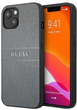 Панель Guess Saffiano Strap для Apple iPhone 13 mini Gray (3666339023553) - зображення 1