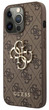 Панель Guess 4G Big Metal Logo для Apple iPhone 13 Pro Max Brown (3666339024949) - зображення 1