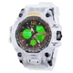 Часы наручные мужские с подсветкой Skmei 1155BWT 5ATM 55мм white/black - изображение 2