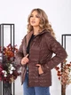 Куртка-ветровка двусторонняя kh185 кофе / мокко 54 - изображение 5