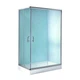 Душевая кабина Lidz Wawel SC100x80.SAT.LOW.FR, стекло Frost 5 мм + Lidz Душевой поддон KAPIELKA ST100x80х14 - изображение 3