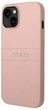 Панель Guess Saffiano Strap для Apple iPhone 14 Plus Pink (3666339088675) - зображення 1