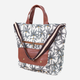 Torebka shopper damska Art Of Polo Tr17349 Szaro-brązowa (5902021172528) - obraz 2