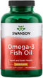 Дієтична добавка Swanson Omega-3 Fish Oil Lemon Flavour 150 капсул (0087614112534) - зображення 1