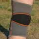 Наколенник MadMax MFA-297 Knee Support with Patella Stabilizer Dark Grey/Orange L - изображение 7