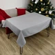 Скатерть Прованс Merry Christmas Серая 120x132 см (31426) (4823093451551) - изображение 1