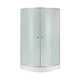 Набір Lidz душова кабіна Latwa SC80x80.SAT.LOW.FR, скло Frost 4 мм + піддон Kupala - изображение 1