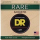 Струны для акустической гитары DR STRINGS RARE ACOUSTIC PHOSPHOR BRONZE - LIGHT (12-54) - изображение 1