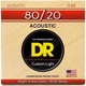 Струни для акустичної гітари DR STRINGS HI-BEAM ACOUSTIC 80/20 BRONZE - CUSTOM LIGHT (11-50) - зображення 1
