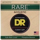 Струни для акустичної гітари DR STRINGS RARE ACOUSTIC PHOSPHOR BRONZE - CUSTOM LIGHT (11-50) - зображення 1