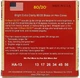 Струни для акустичної гітари DR STRINGS HI-BEAM ACOUSTIC 80/20 BRONZE - MEDIUM (13-56) - зображення 3