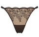 Трусики Gossard Devotion 20206 бразиліани з вишивкою вишукані ніжні спокусливі XS Black (5053014930707) - зображення 4