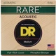 Струны для акустической гитары DR STRINGS RARE ACOUSTIC PHOSPHOR BRONZE - MEDIUM (13-56) - изображение 1