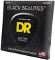 Струны для бас-гитары DR STRINGS BLACK BEAUTIES BASS - MEDIUM (45-105) - изображение 3
