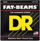 Струни для бас-гітари DR STRINGS FAT-BEAMS BASS - MEDIUM (45-105) - зображення 1