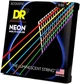 Струни для акустичної гітари DR STRINGS NEON MULTI-COLOR ACOUSTIC - CUSTOM LIGHT (11-50) - зображення 2