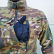 Толстовка флісова Armoline 1/4 Zip TRAVEL DEFENCE Multicam. XL - зображення 3