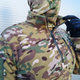 Толстовка флісова Armoline 1/4 Zip TRAVEL DEFENCE Multicam. L - зображення 6